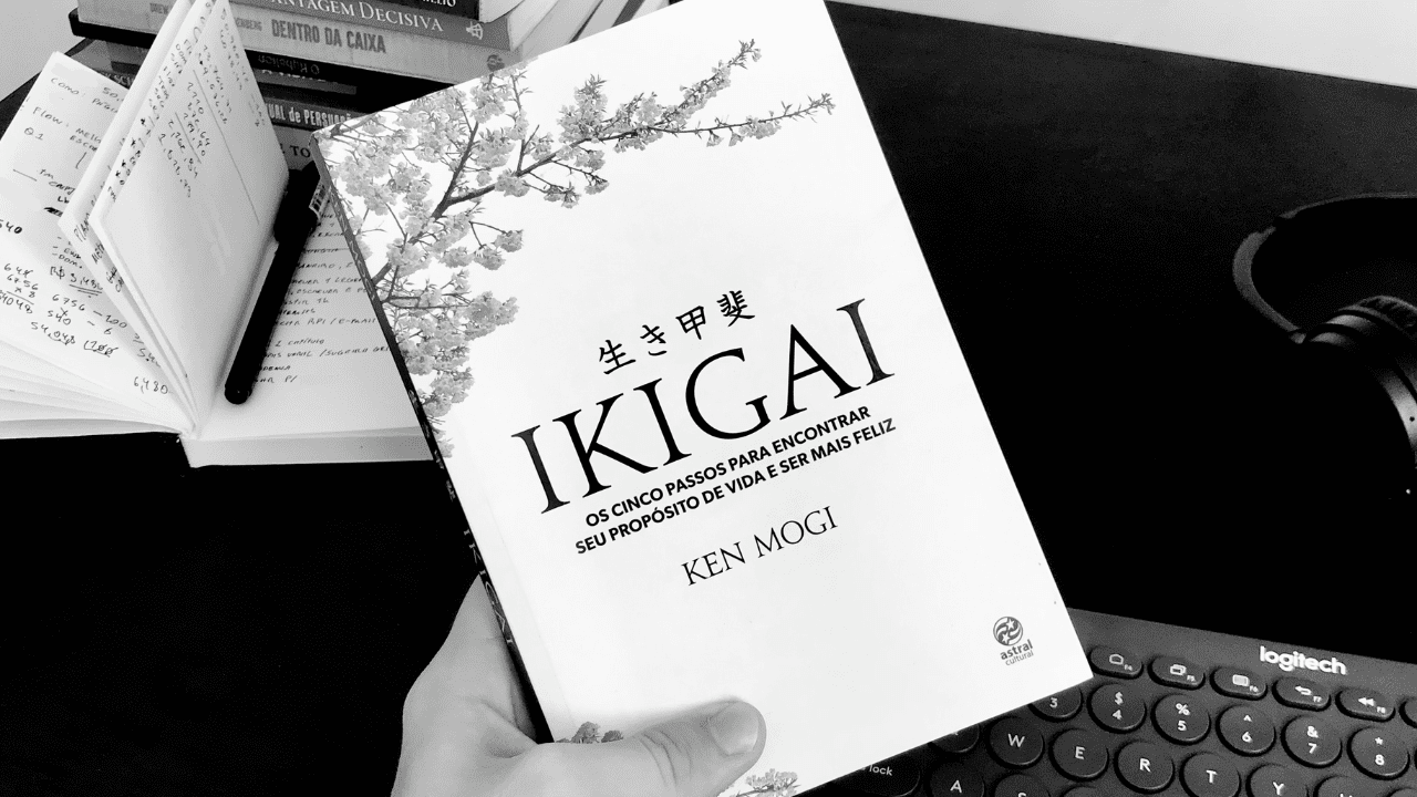 Capa do livro Ikigai